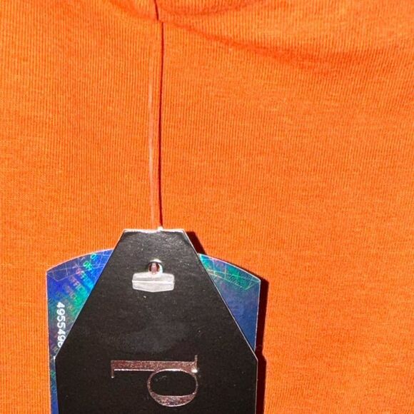 Chic Rust Ruffle Mini Dress - Picture 5 of 6